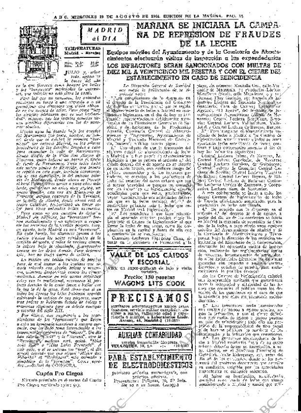 ABC MADRID 19-08-1964 página 33
