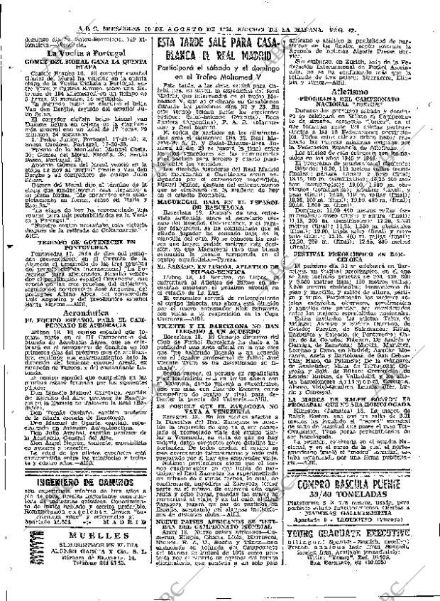 ABC MADRID 19-08-1964 página 42