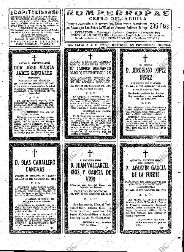 ABC MADRID 19-08-1964 página 53