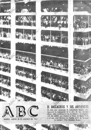 ABC MADRID 20-08-1964 página 1