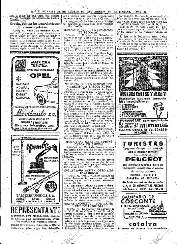 ABC MADRID 20-08-1964 página 26