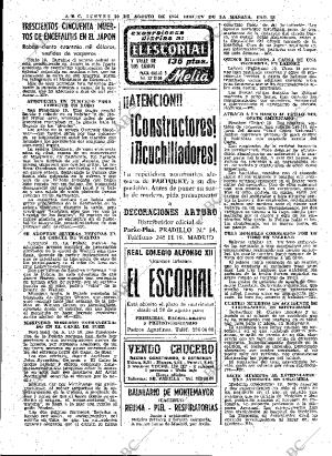 ABC MADRID 20-08-1964 página 28