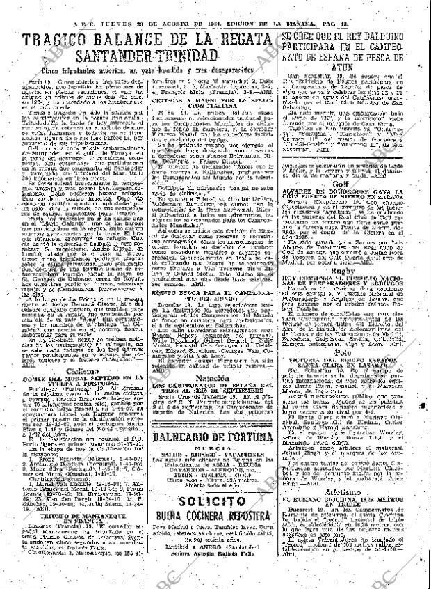 ABC MADRID 20-08-1964 página 43