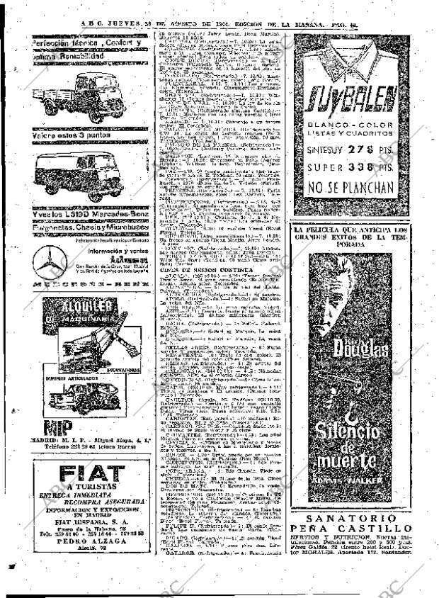 ABC MADRID 20-08-1964 página 46