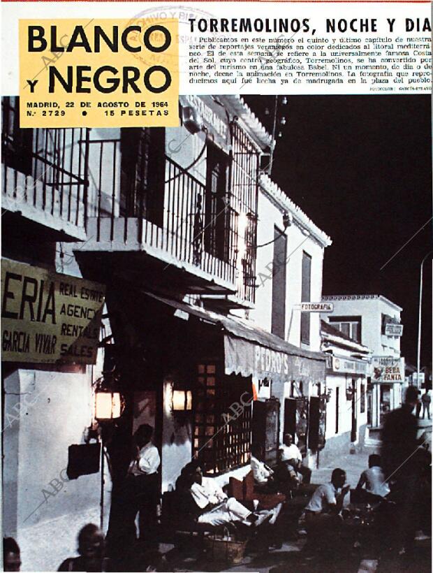 BLANCO Y NEGRO MADRID 22-08-1964 página 1