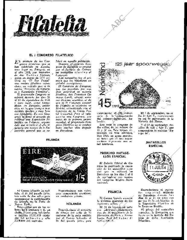 BLANCO Y NEGRO MADRID 22-08-1964 página 100