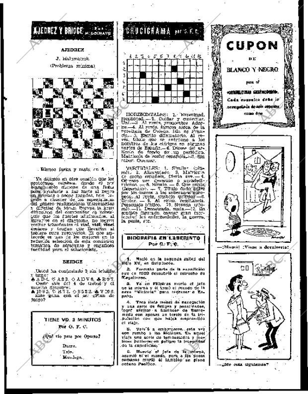 BLANCO Y NEGRO MADRID 22-08-1964 página 123