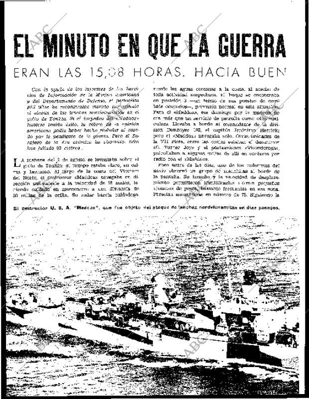 BLANCO Y NEGRO MADRID 22-08-1964 página 16