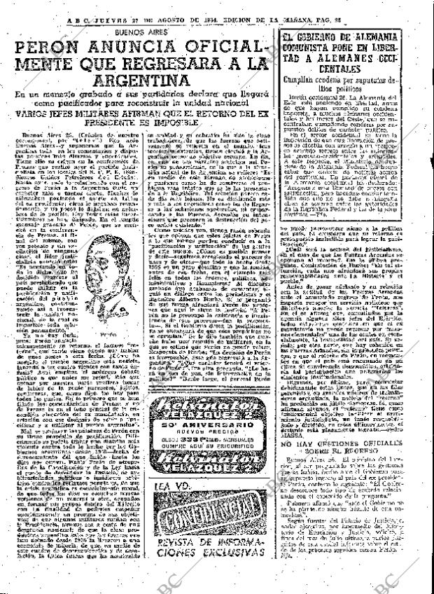 ABC MADRID 27-08-1964 página 25