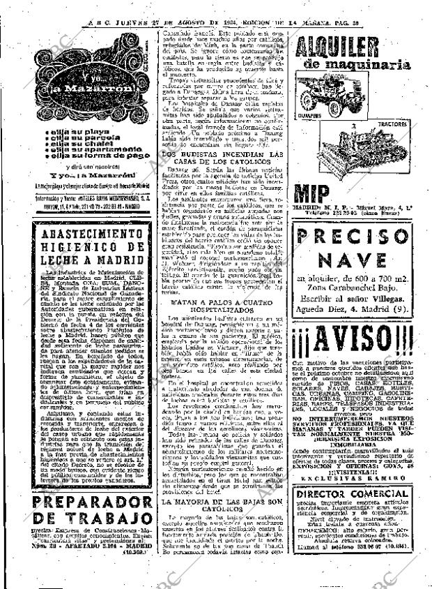 ABC MADRID 27-08-1964 página 30