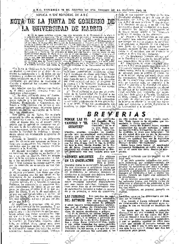 ABC MADRID 28-08-1964 página 24