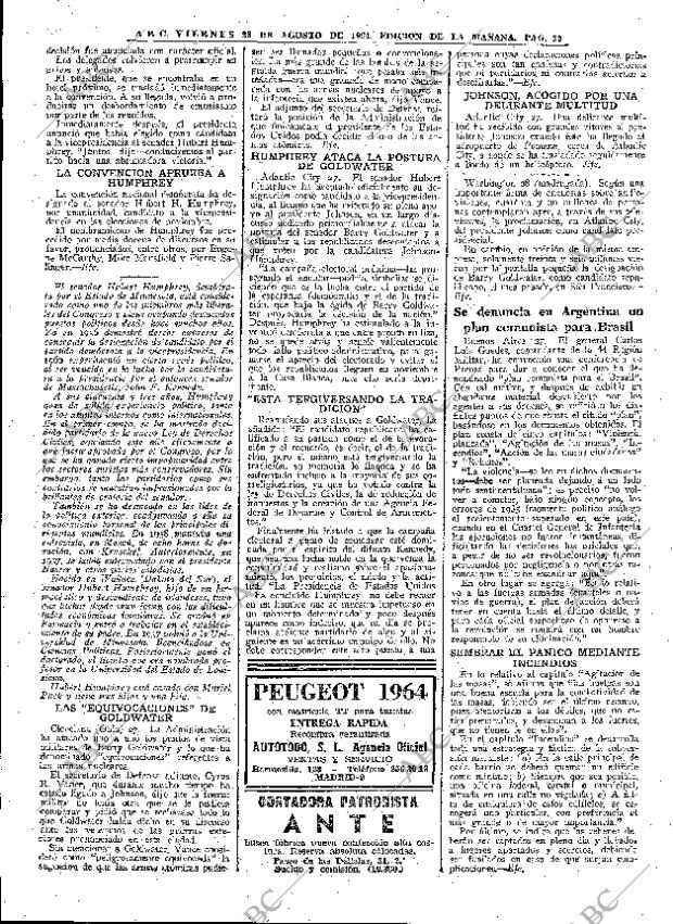ABC MADRID 28-08-1964 página 30