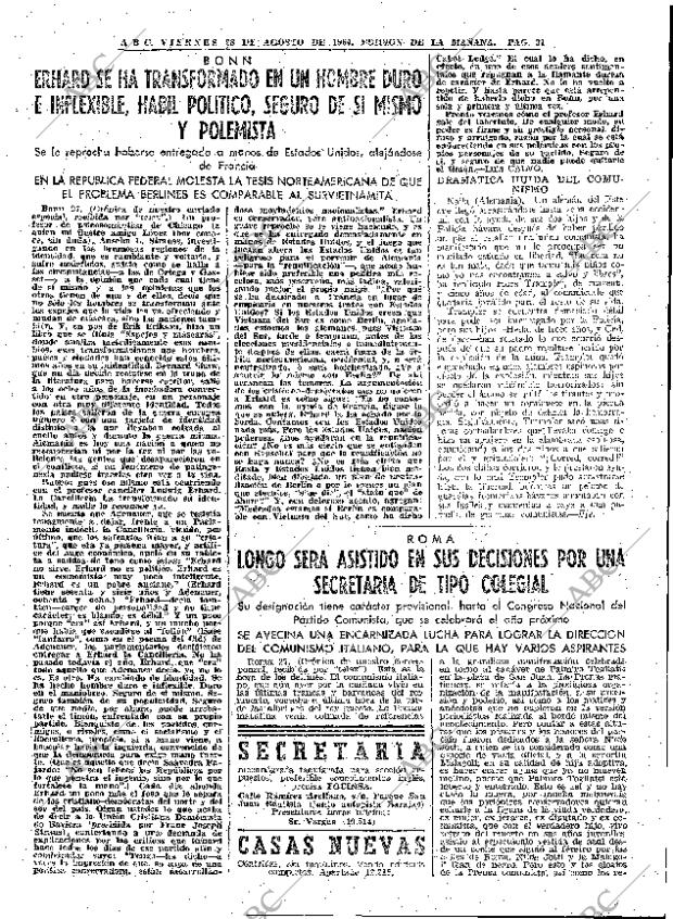 ABC MADRID 28-08-1964 página 31