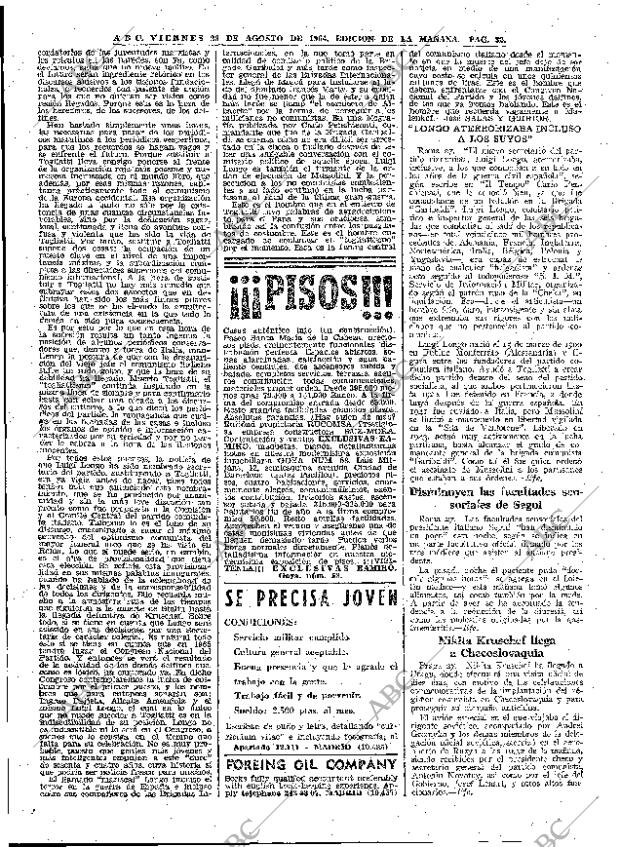 ABC MADRID 28-08-1964 página 32