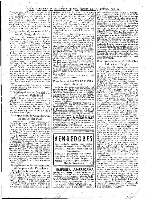 ABC MADRID 28-08-1964 página 40