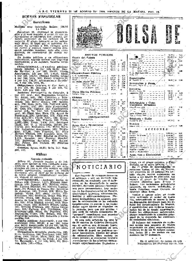 ABC MADRID 28-08-1964 página 46