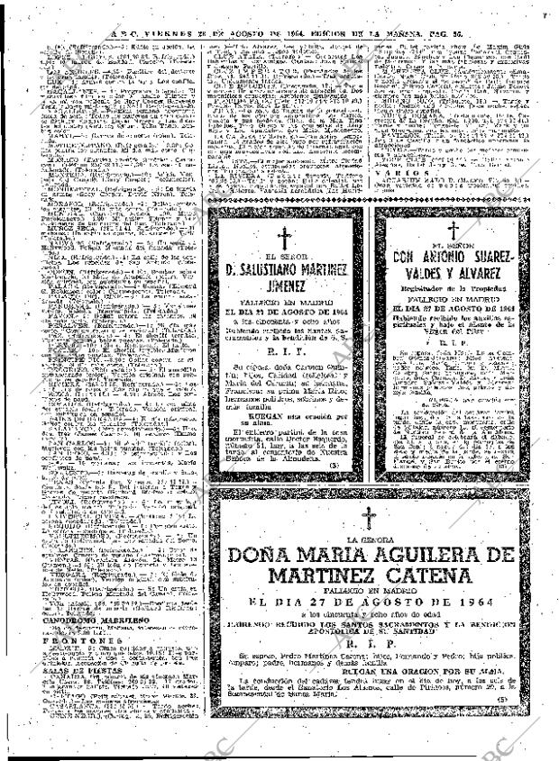 ABC MADRID 28-08-1964 página 56