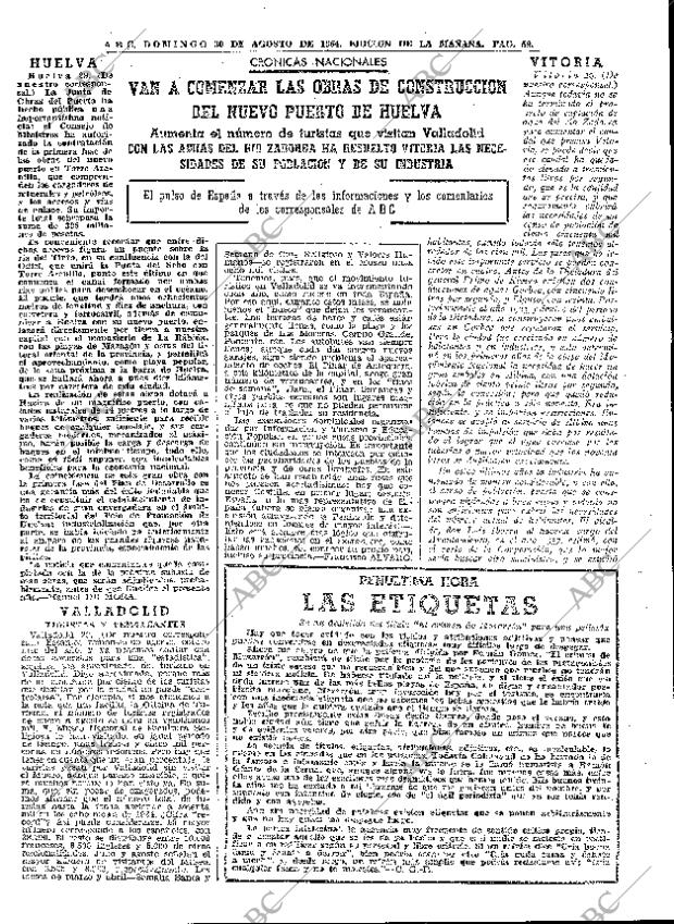 ABC MADRID 30-08-1964 página 59