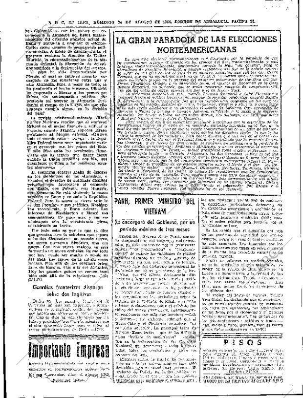 ABC SEVILLA 30-08-1964 página 32
