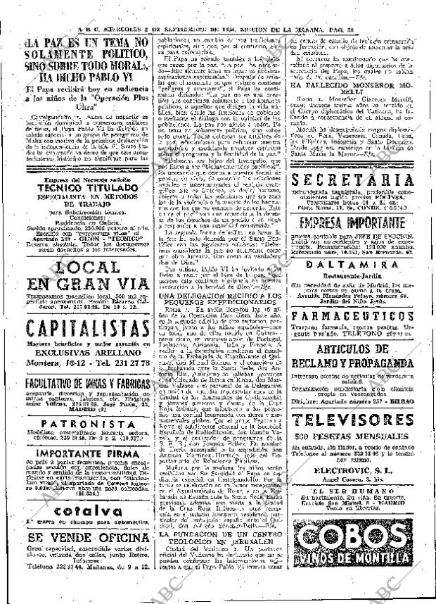 ABC MADRID 02-09-1964 página 30