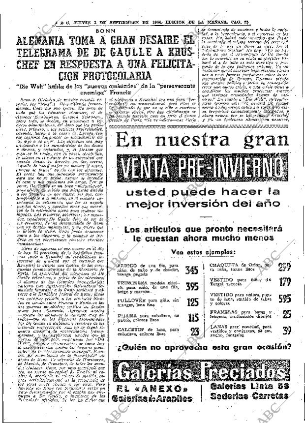 ABC MADRID 03-09-1964 página 25