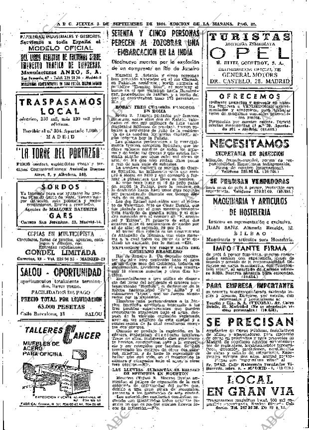 ABC MADRID 03-09-1964 página 32