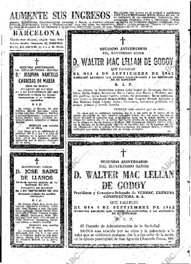 ABC MADRID 03-09-1964 página 61