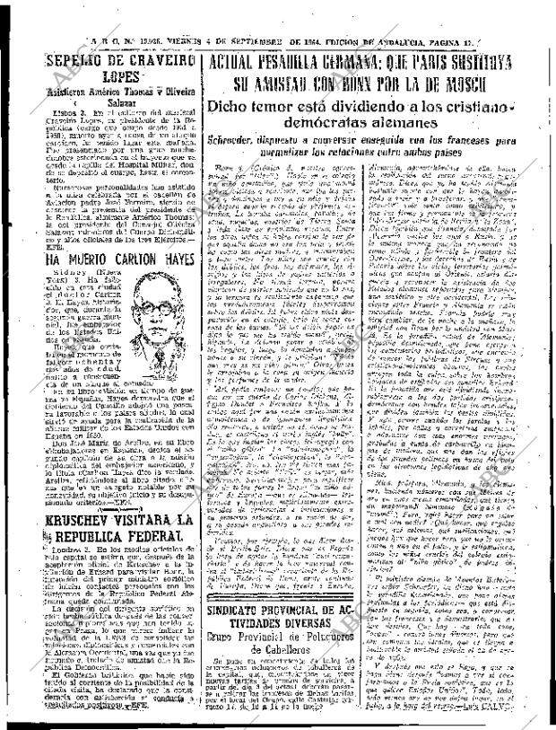 ABC SEVILLA 04-09-1964 página 17