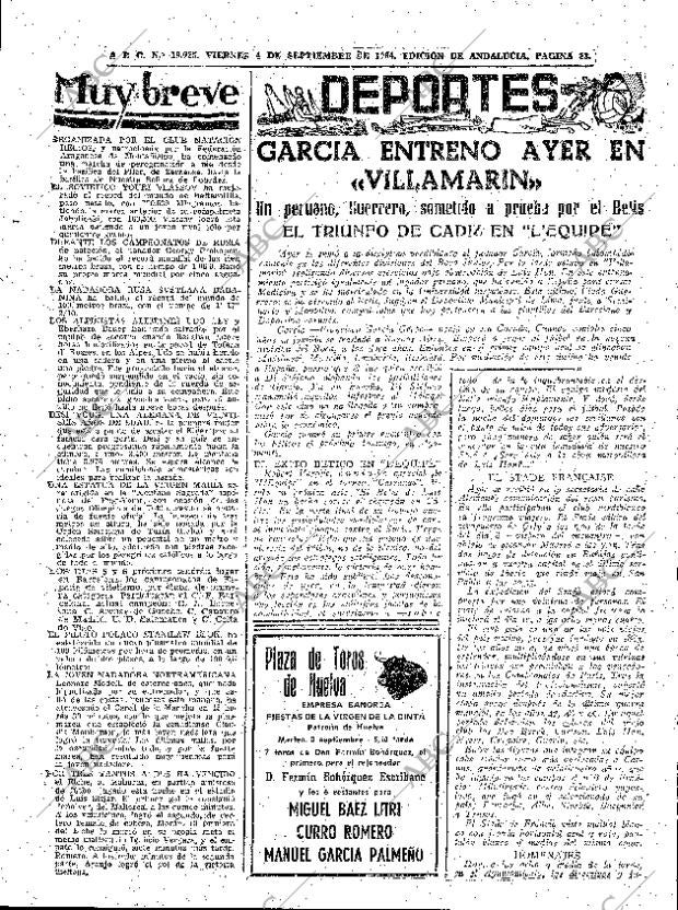 ABC SEVILLA 04-09-1964 página 33