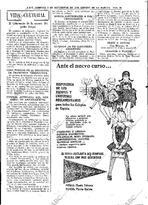 ABC MADRID 06-09-1964 página 73