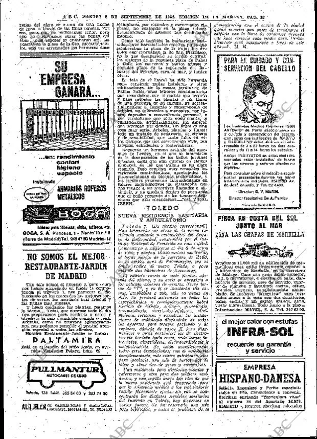 ABC MADRID 08-09-1964 página 36