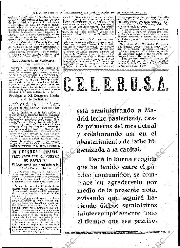ABC MADRID 08-09-1964 página 39