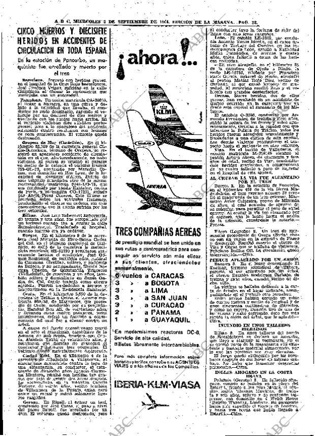 ABC MADRID 09-09-1964 página 32