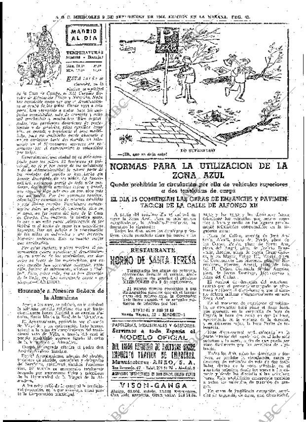 ABC MADRID 09-09-1964 página 41