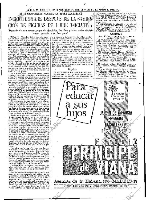 ABC MADRID 09-09-1964 página 51