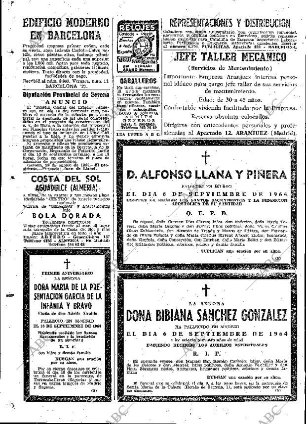 ABC MADRID 09-09-1964 página 66