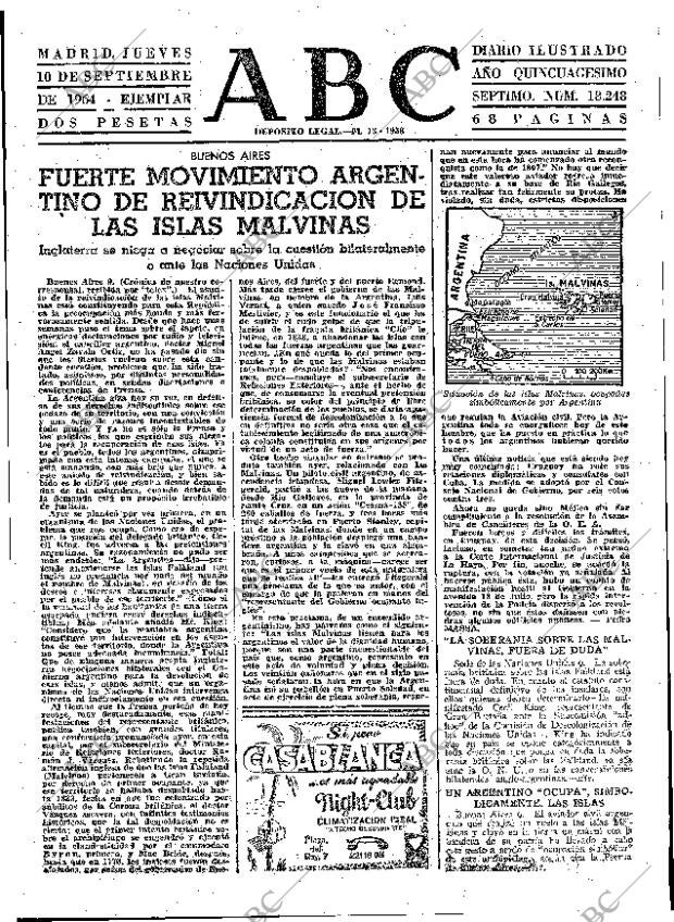 ABC MADRID 10-09-1964 página 23