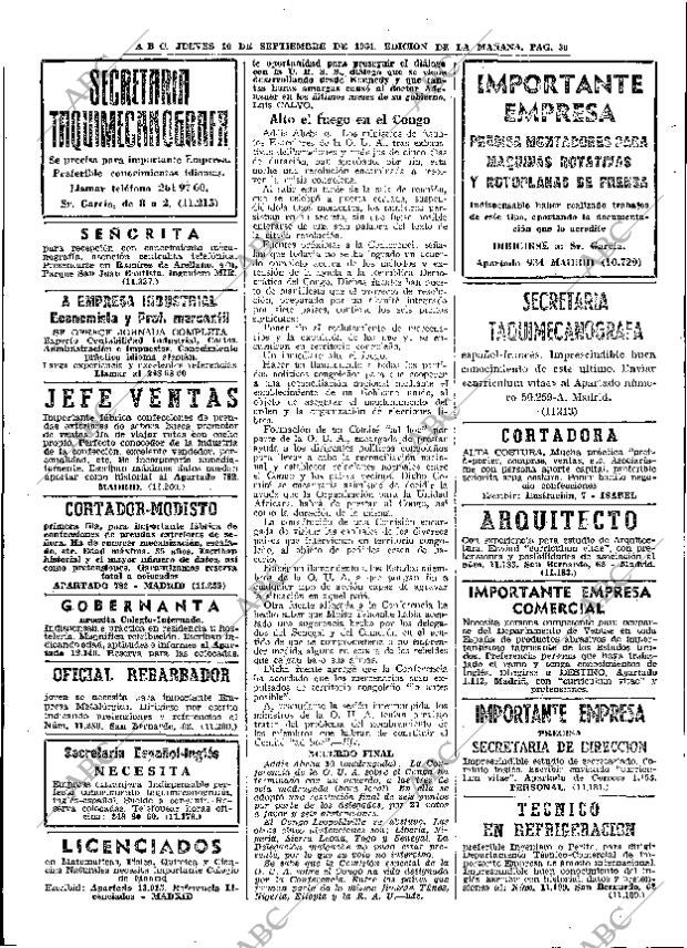 ABC MADRID 10-09-1964 página 30