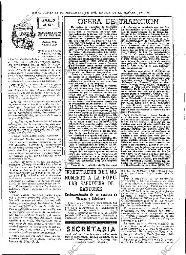 ABC MADRID 10-09-1964 página 39