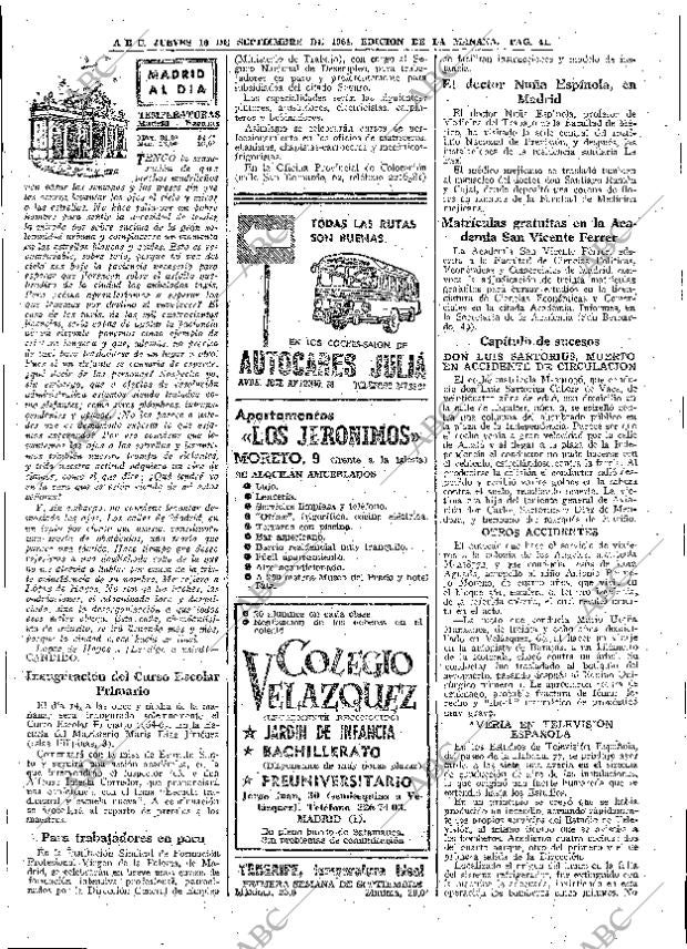 ABC MADRID 10-09-1964 página 41