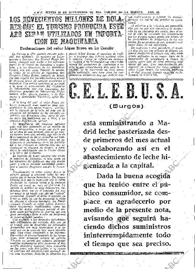ABC MADRID 10-09-1964 página 43