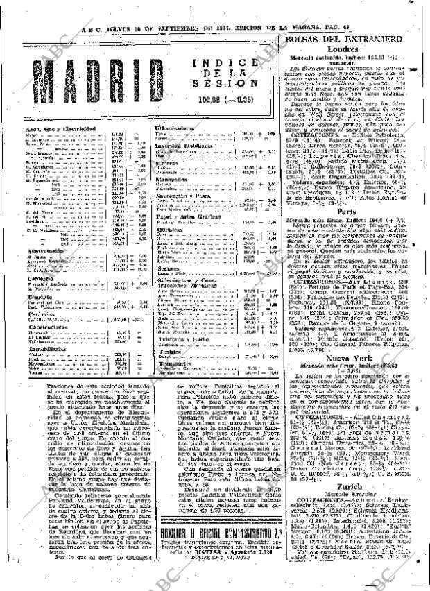 ABC MADRID 10-09-1964 página 45