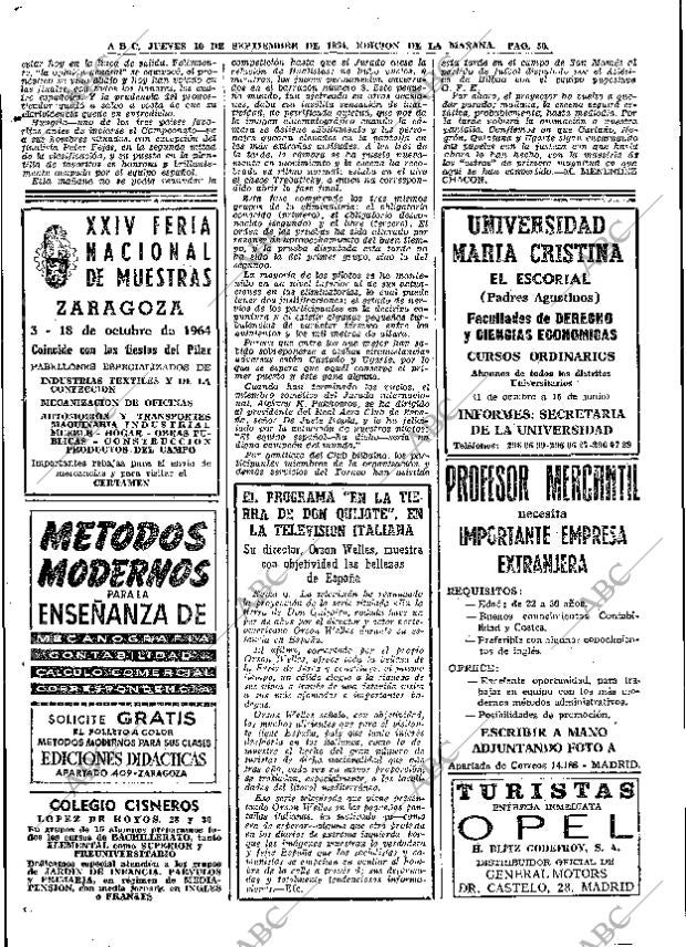 ABC MADRID 10-09-1964 página 50
