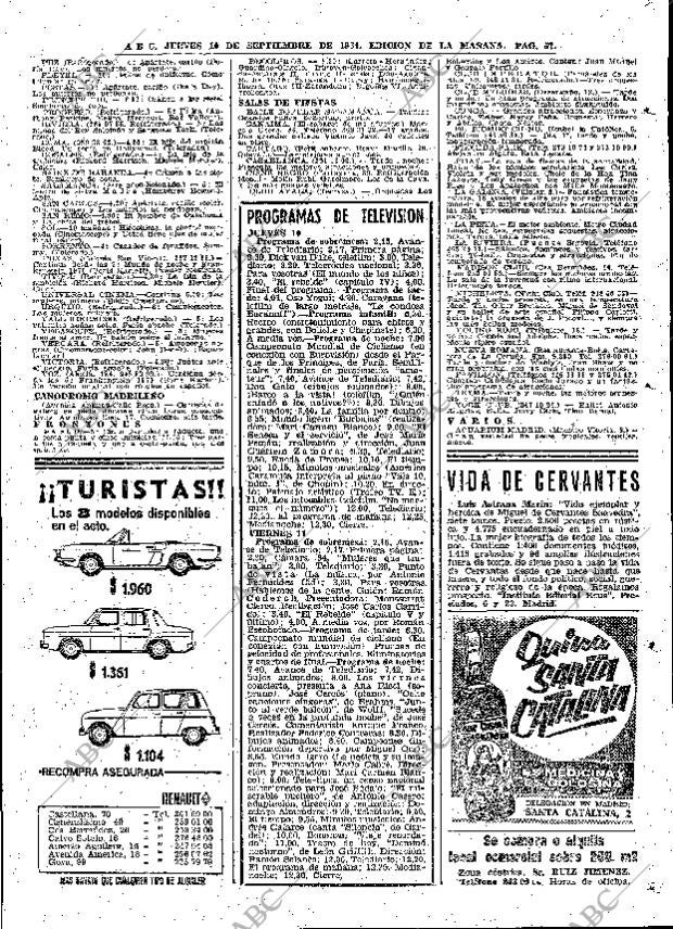 ABC MADRID 10-09-1964 página 57