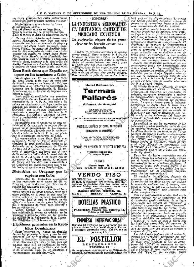 ABC MADRID 11-09-1964 página 32