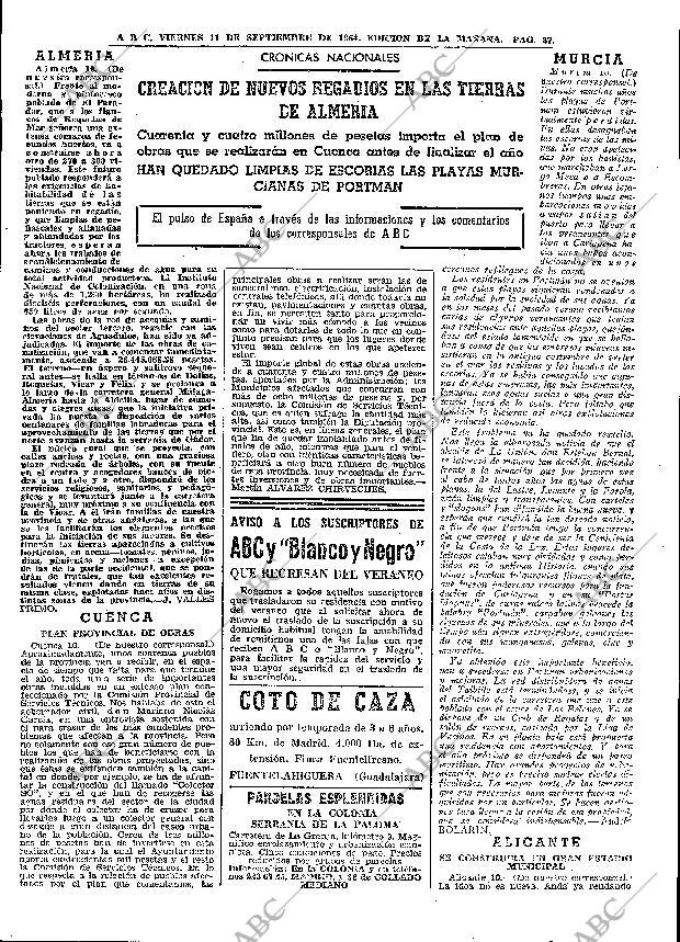 ABC MADRID 11-09-1964 página 37