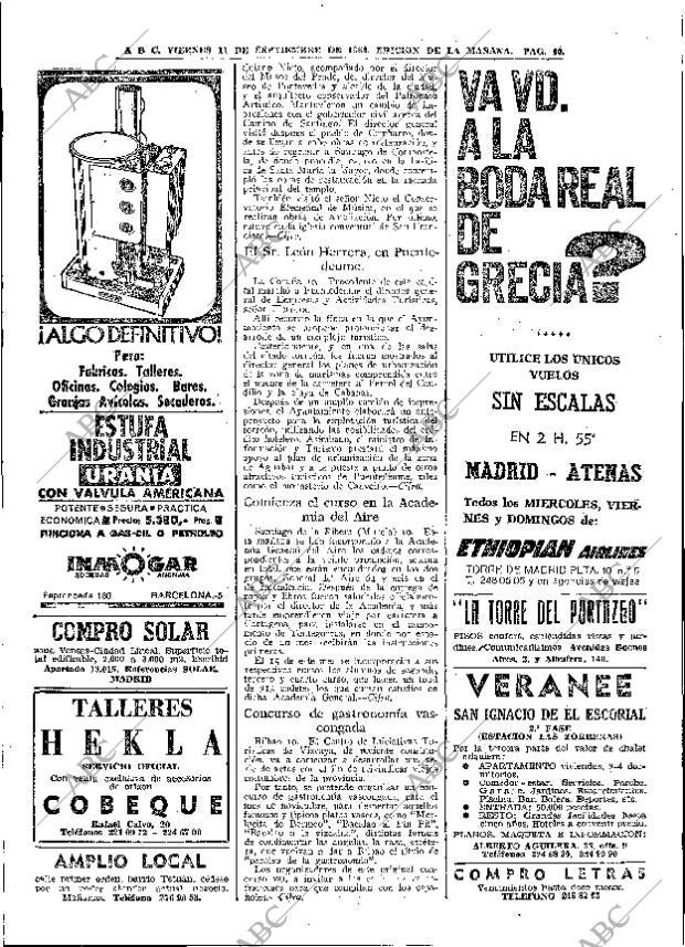 ABC MADRID 11-09-1964 página 40