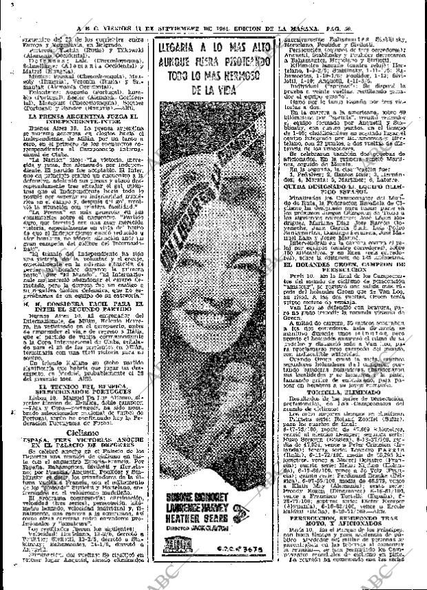 ABC MADRID 11-09-1964 página 50