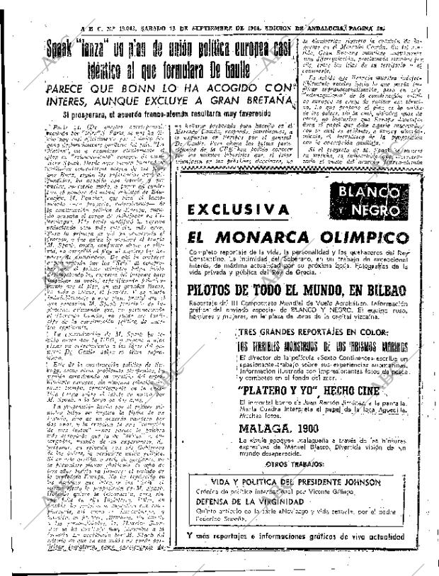 ABC SEVILLA 12-09-1964 página 19