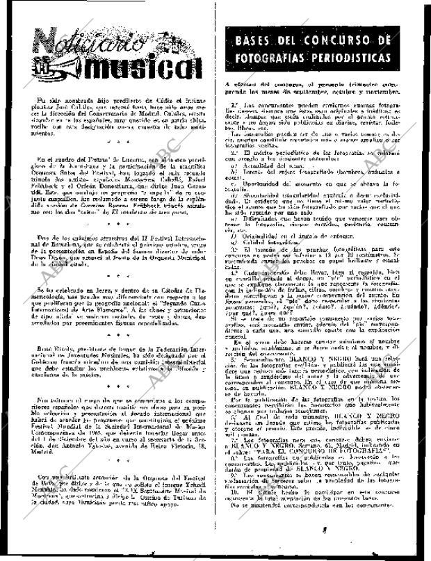 BLANCO Y NEGRO MADRID 12-09-1964 página 114